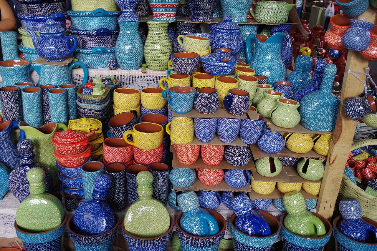Piezas de cerámica de Capula